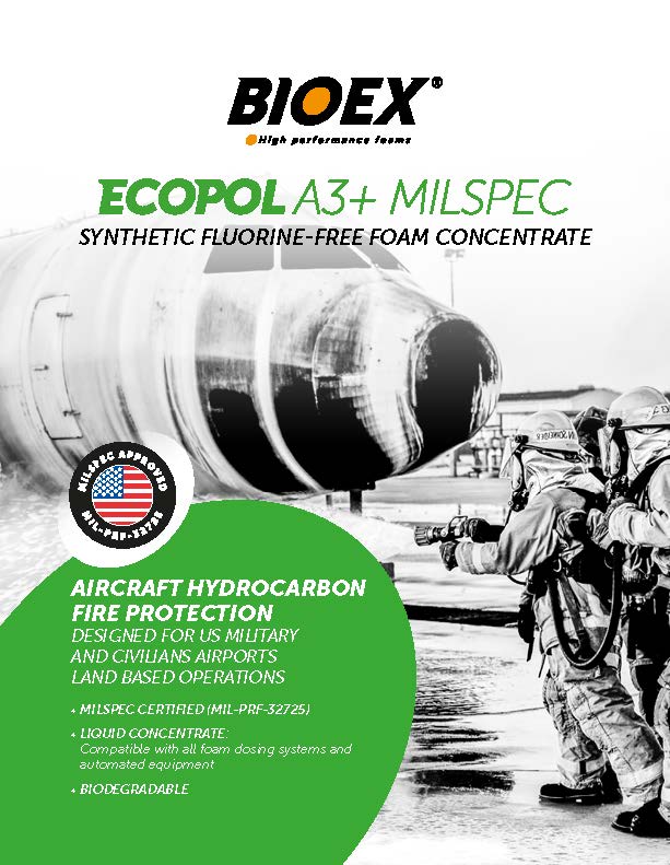 BIOEX - ECOPOL A3+ MILSPEC, SYNTHETIC FLUORINE-FREE FOAM CONCENTRATE ...