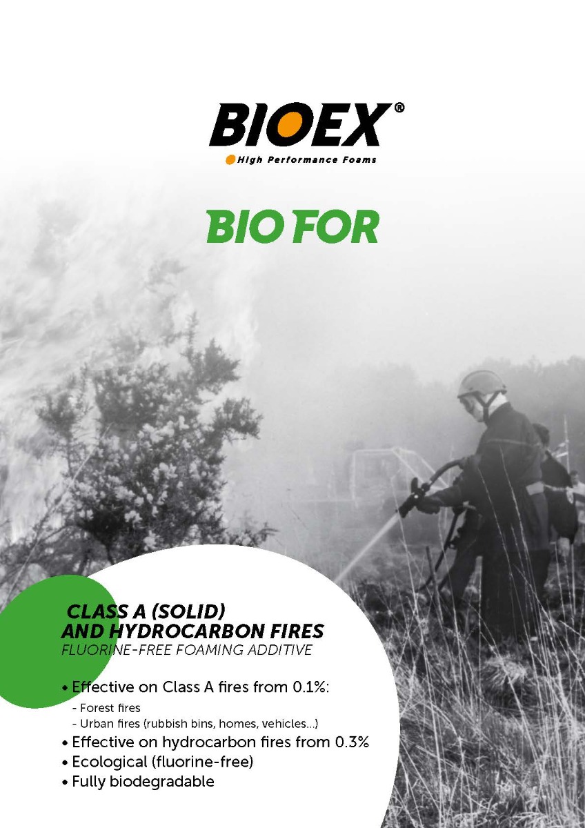 Bioex - BIO FOR N Wetting Agent & Foam, Class A/B - Structure, Forestry