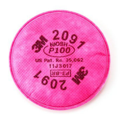 3M™ - Particulate Filter 2091/07000(AAD), P100