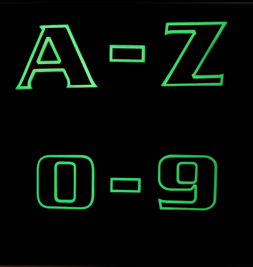 IdentiFire™ - Custom Letters/Numbers 1 or 2" Tall