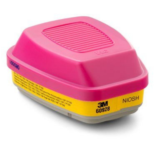 3M™ - Organic Vapor/Acid Gas Cartridge/Filter 60928, P100