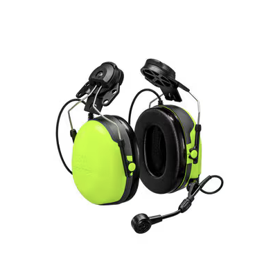 3M™ PELTOR™ - CH-3 Headset with PTT MT74H52P3E-111, Hard Hat Attached