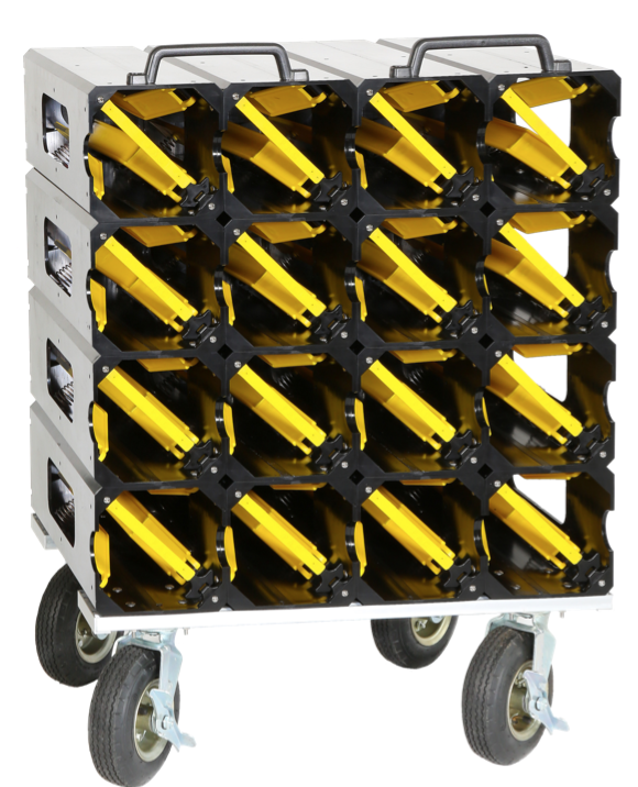 PAC- Cylinder Mate – 16 Pack Cart 