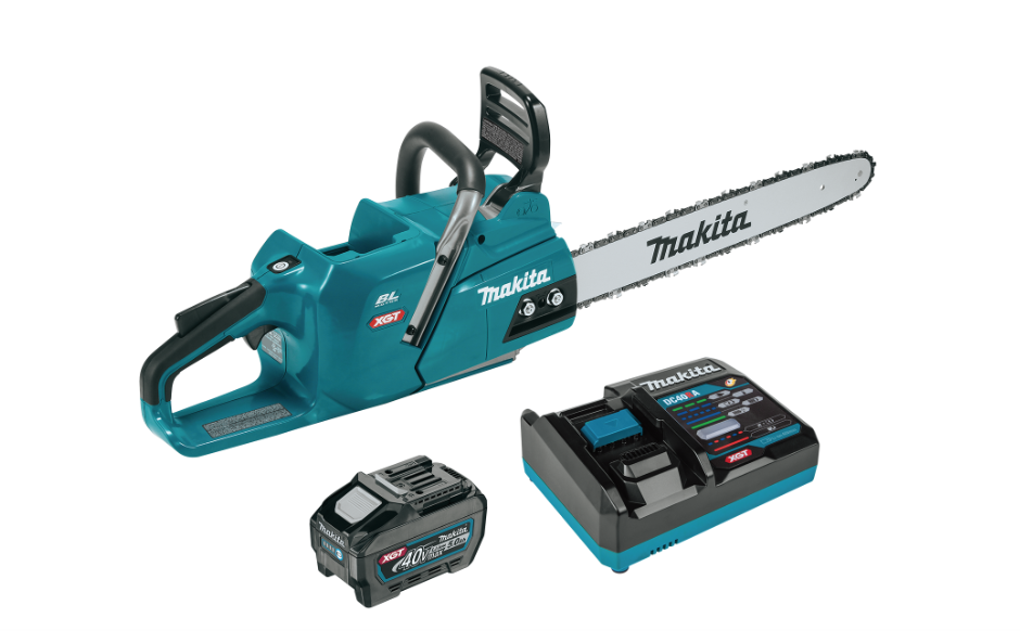 Makita - 40V max XGT® Brushless Cordless 18" Chain Saw Kit (5.0Ah)